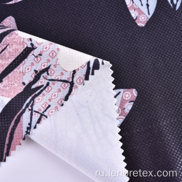 Polyester Fog Print Knit 4-Way Therter restion Джерси Ткань